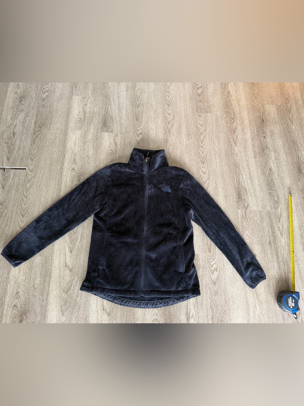 The North Face Fleece Jacket Womens Large Navy Full Zip Coat
